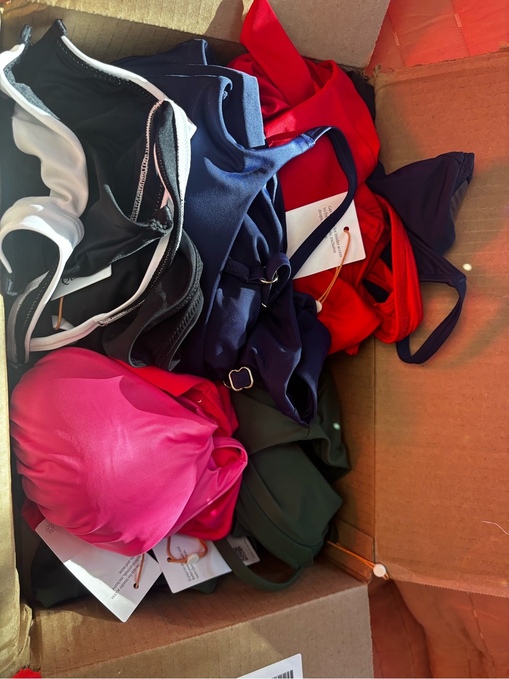 Quince Swimwear mystery box.